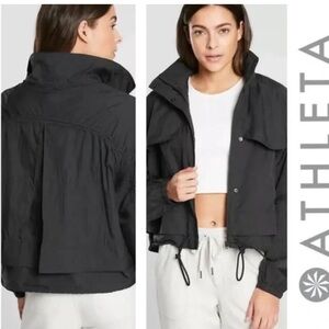 Athleta Charcoal Utility Jacket for Women